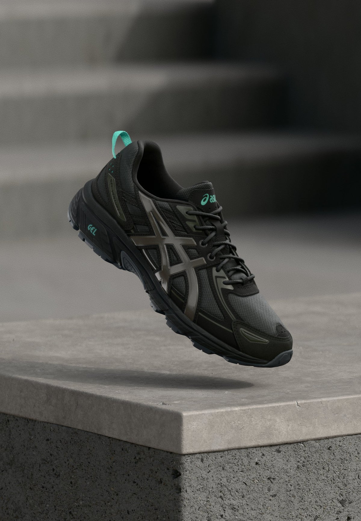 ASICS Gel-Venture 6 - Graphite Grey / Aurora Green