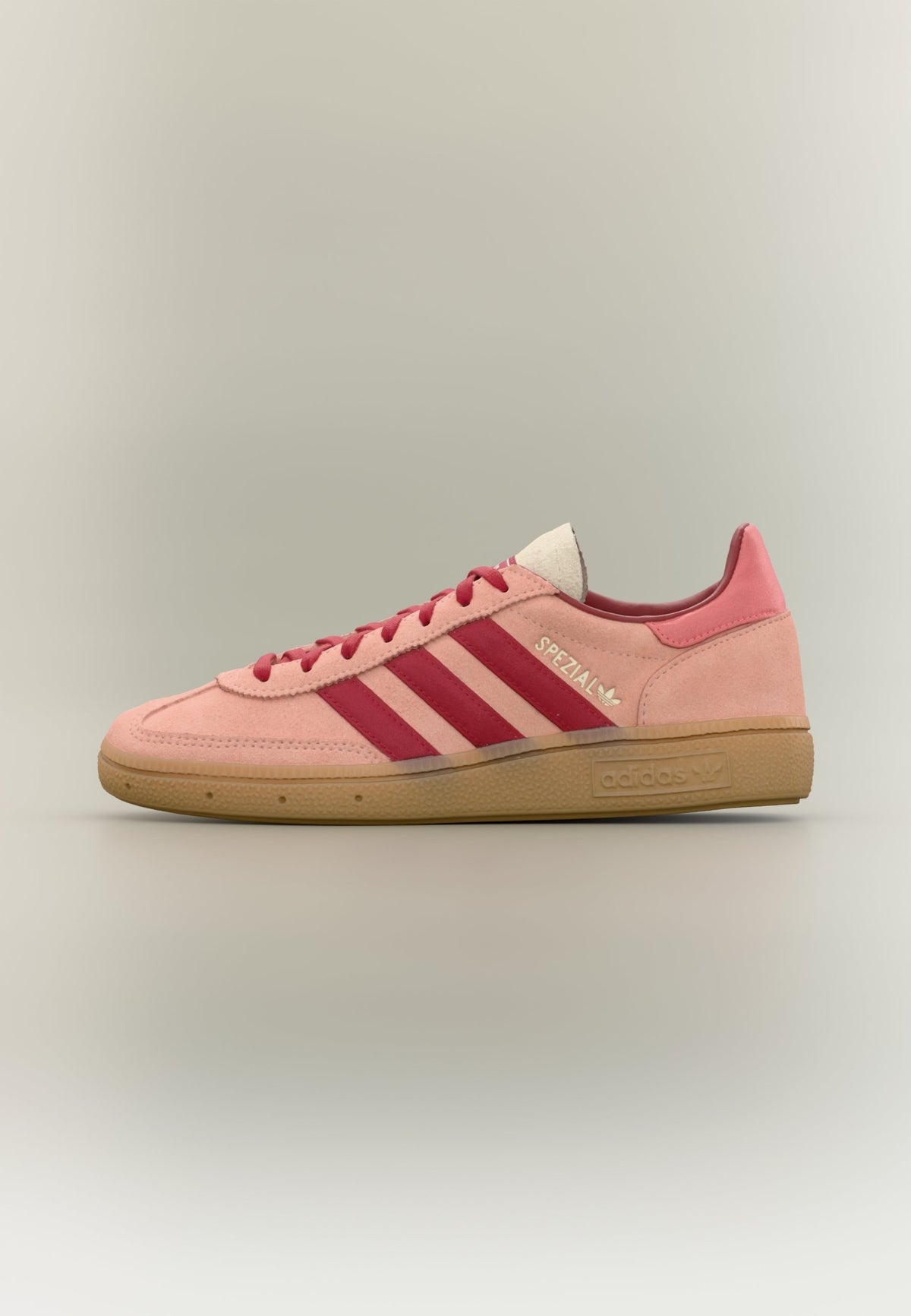 adidas Satin Stripes Handball Spezial - Haze Coral / Team Victory Red / Semi Flash Red
