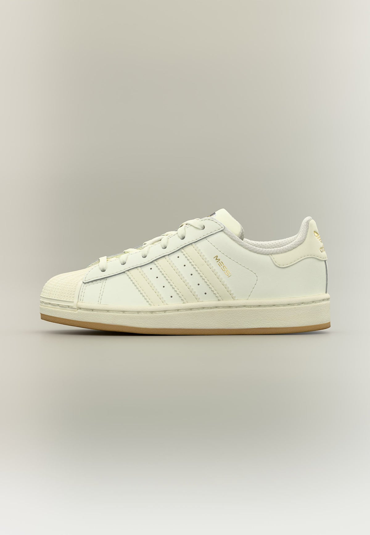 adidas Superstar Messi - Ivory / Gold-coloured Metallic