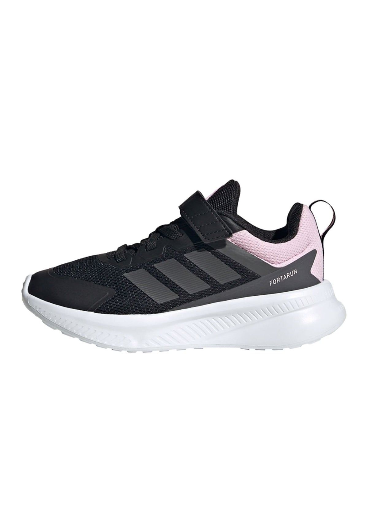 adidas Fortarun 4.0 - Core Black Grey Six Clear Pink