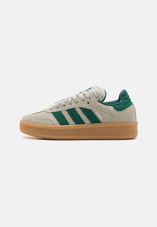 adidas Samba XLG - Putty Grey / Collegiate Green