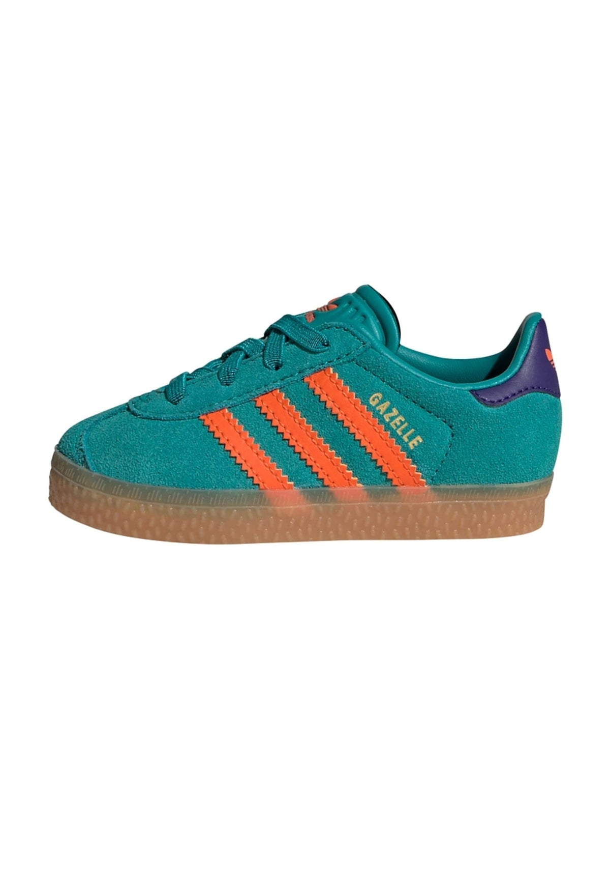 adidas Gazelle - Pure Tealimpact Orangecollegiate Purple