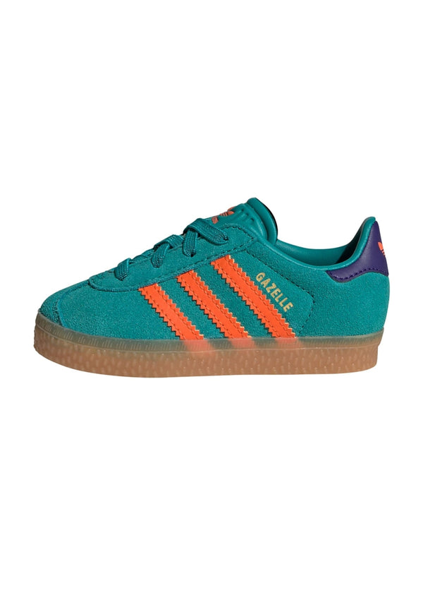 adidas Gazelle - Pure Tealimpact Orangecollegiate Purple