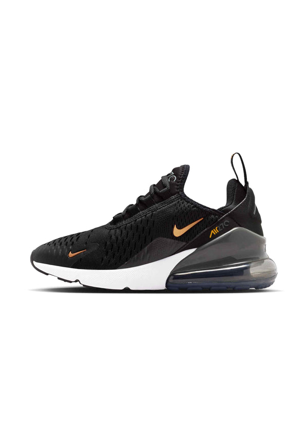 Nike Air Max 270 - Black / Mtlc Copper / Laser Orange / Iron Grey