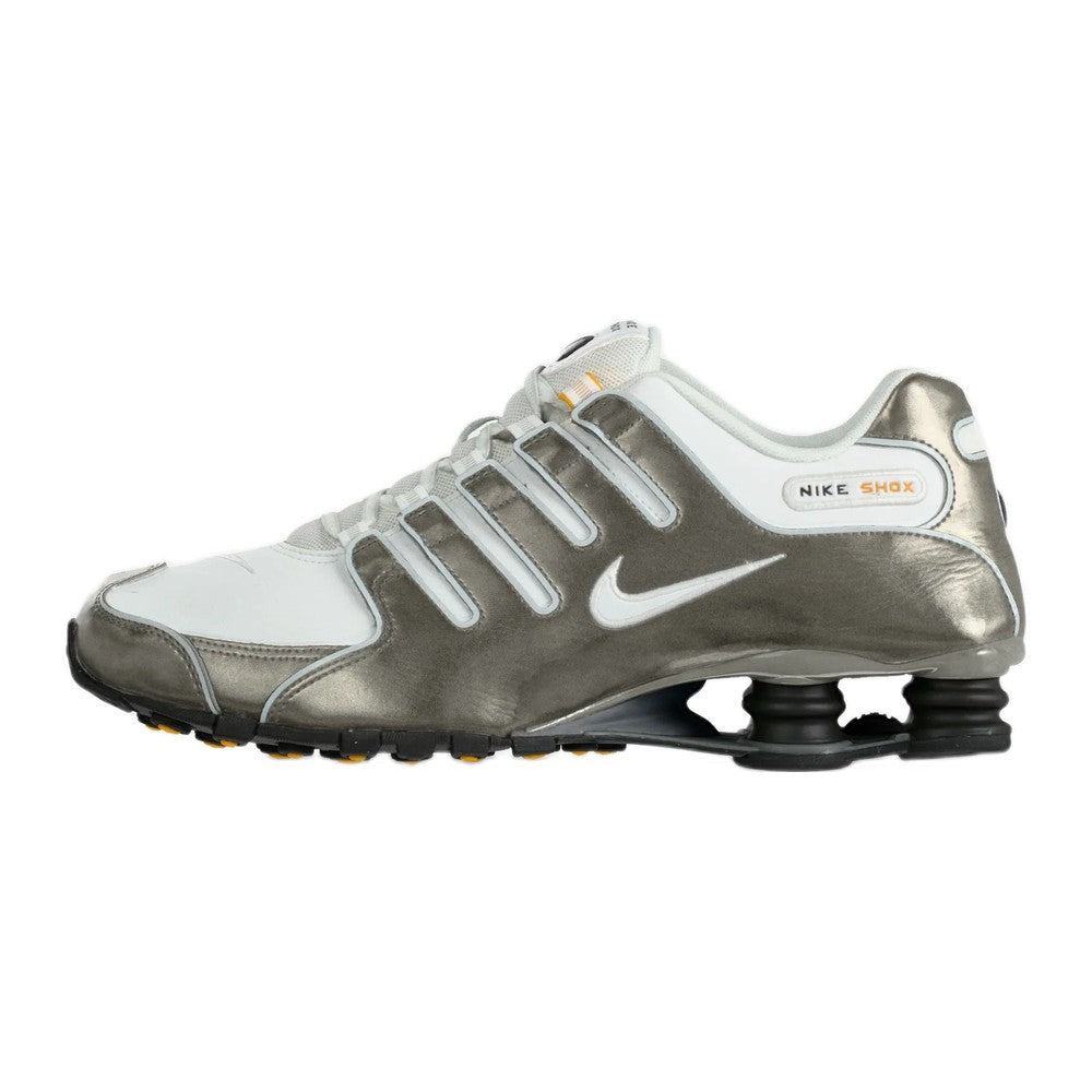 Nike Shox Nz - Summit White / Metallic Pewter / University Gold-coloured / Black / Smoke Grey