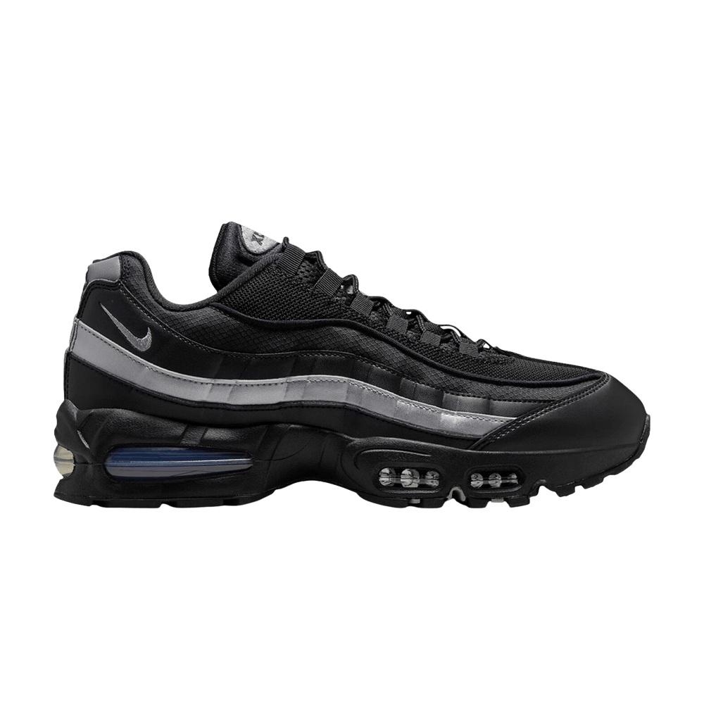Nike Air Max 95 OG Big Bubble - Black White Metallic Silver
