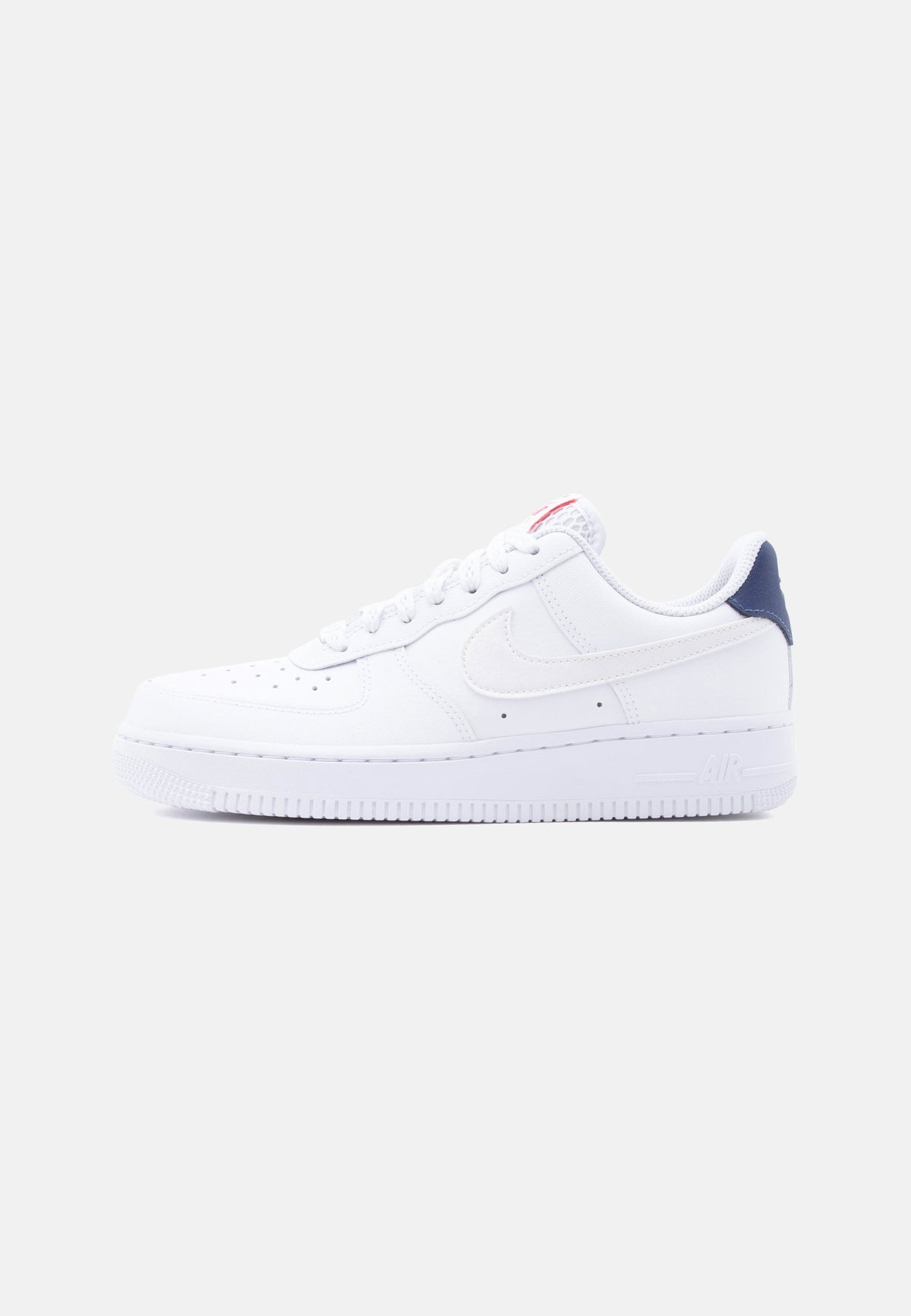 Nike Air Force 1 07 - White / Metallic Summit White / Blue Void / Fire Red / Summit White