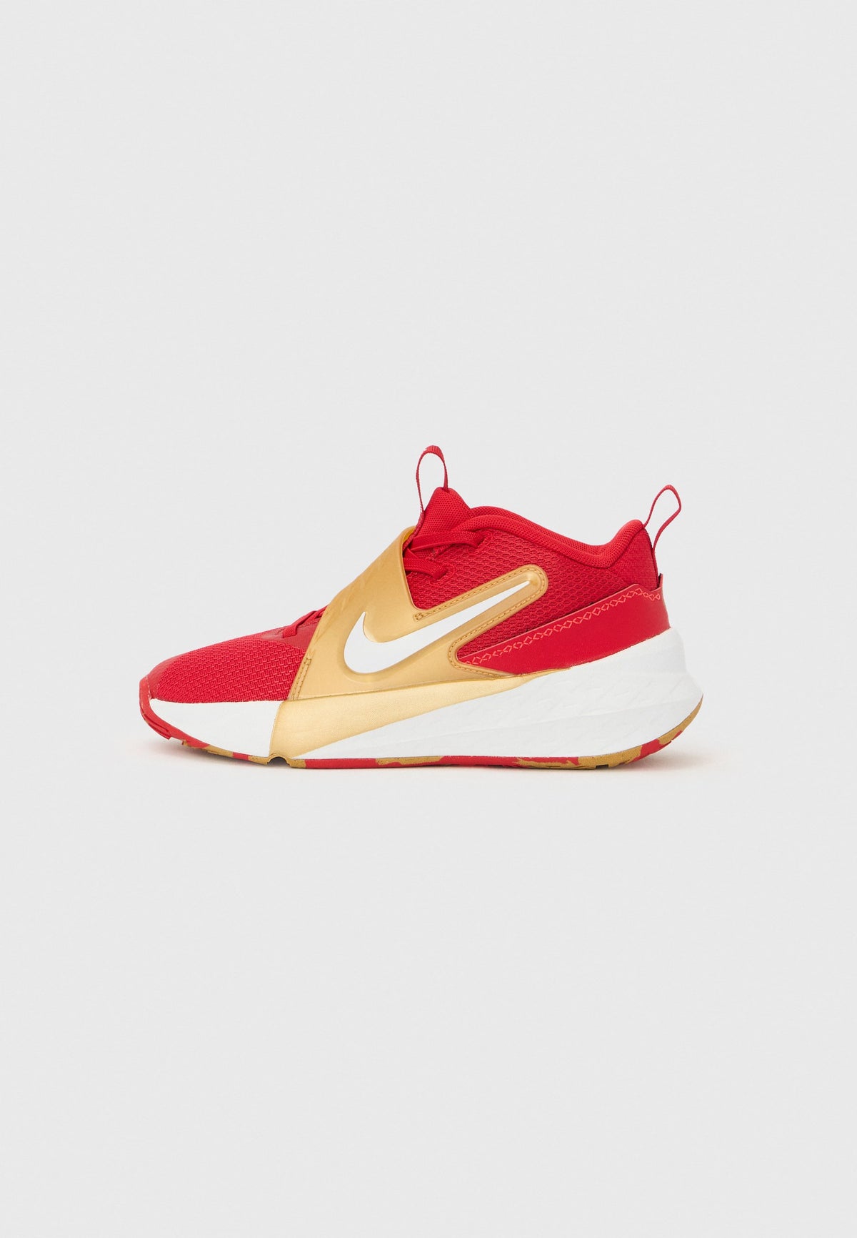 Nike Team Hustle - University Red / White / Gold-coloured / Crimson