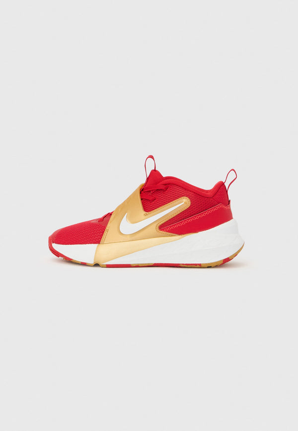 Nike Team Hustle - University Red / White / Gold-coloured / Crimson