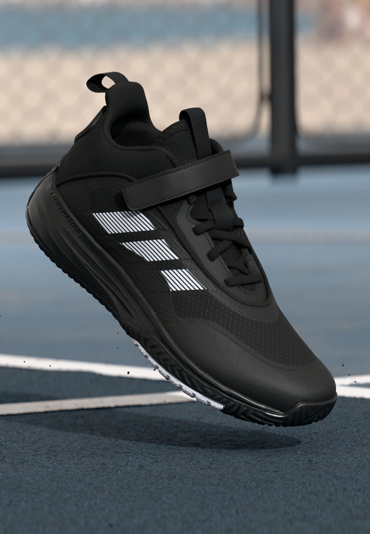 adidas Ownthegame 3.0 K - Core Black / Footwear White