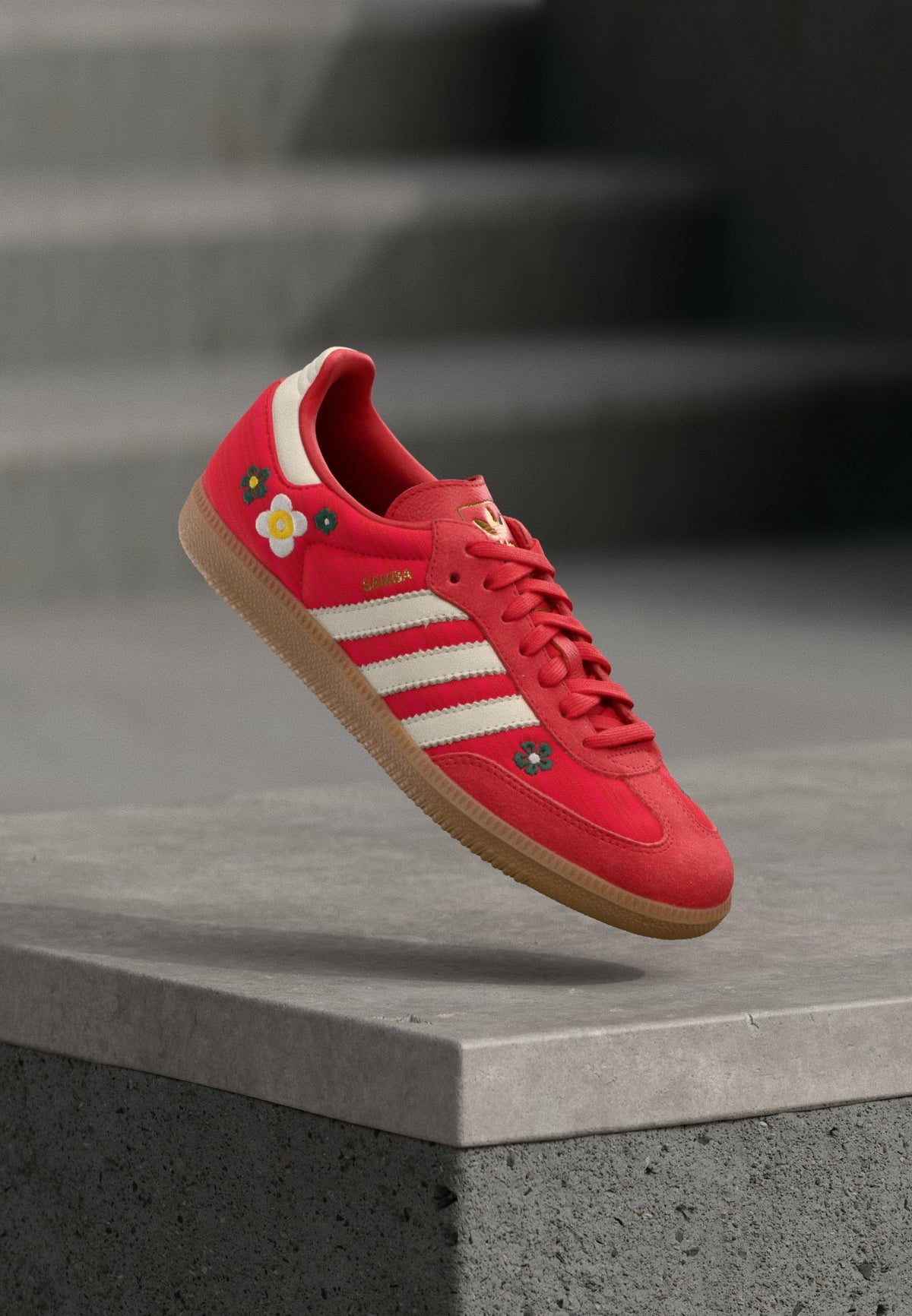adidas Samba OG W Liberty - Bold Green / Off White