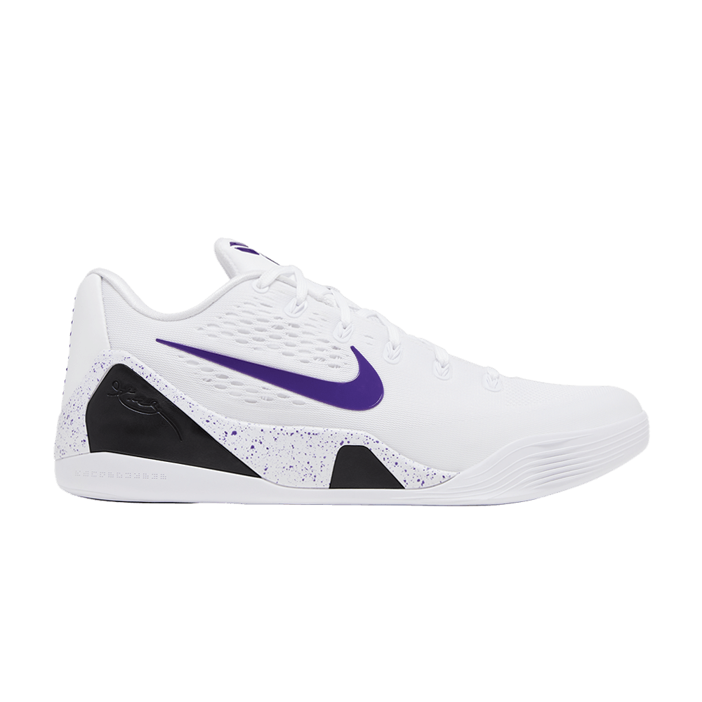Nike Kobe 9 Elite Low Em Protro - White Court Purple