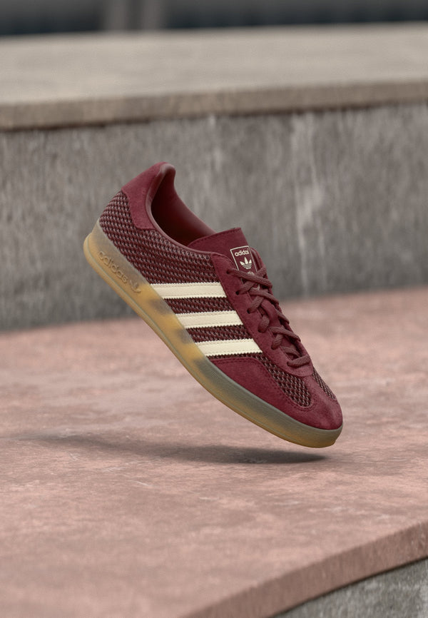 adidas Gazelle Indoor - Shadow Red / Beige