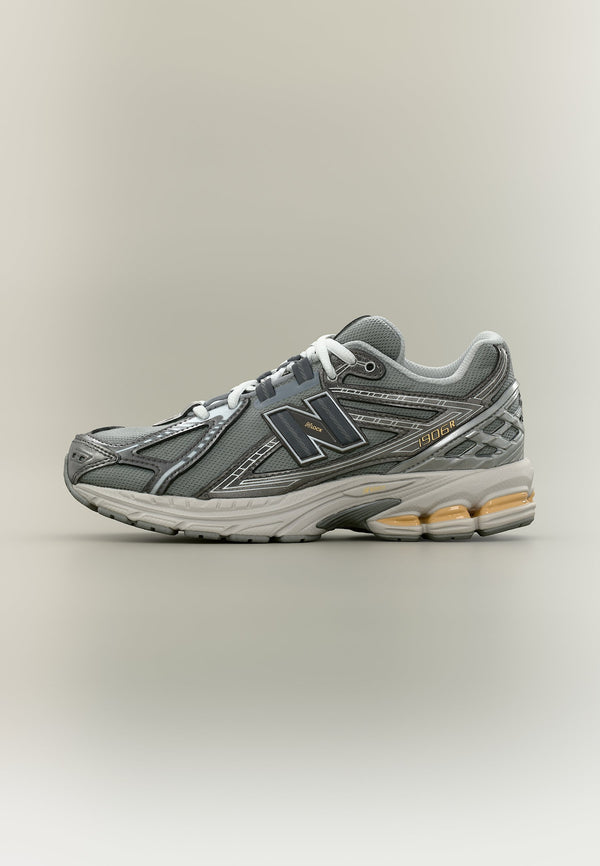 New Balance 1906 - Dark Silver-coloured Metallic / White