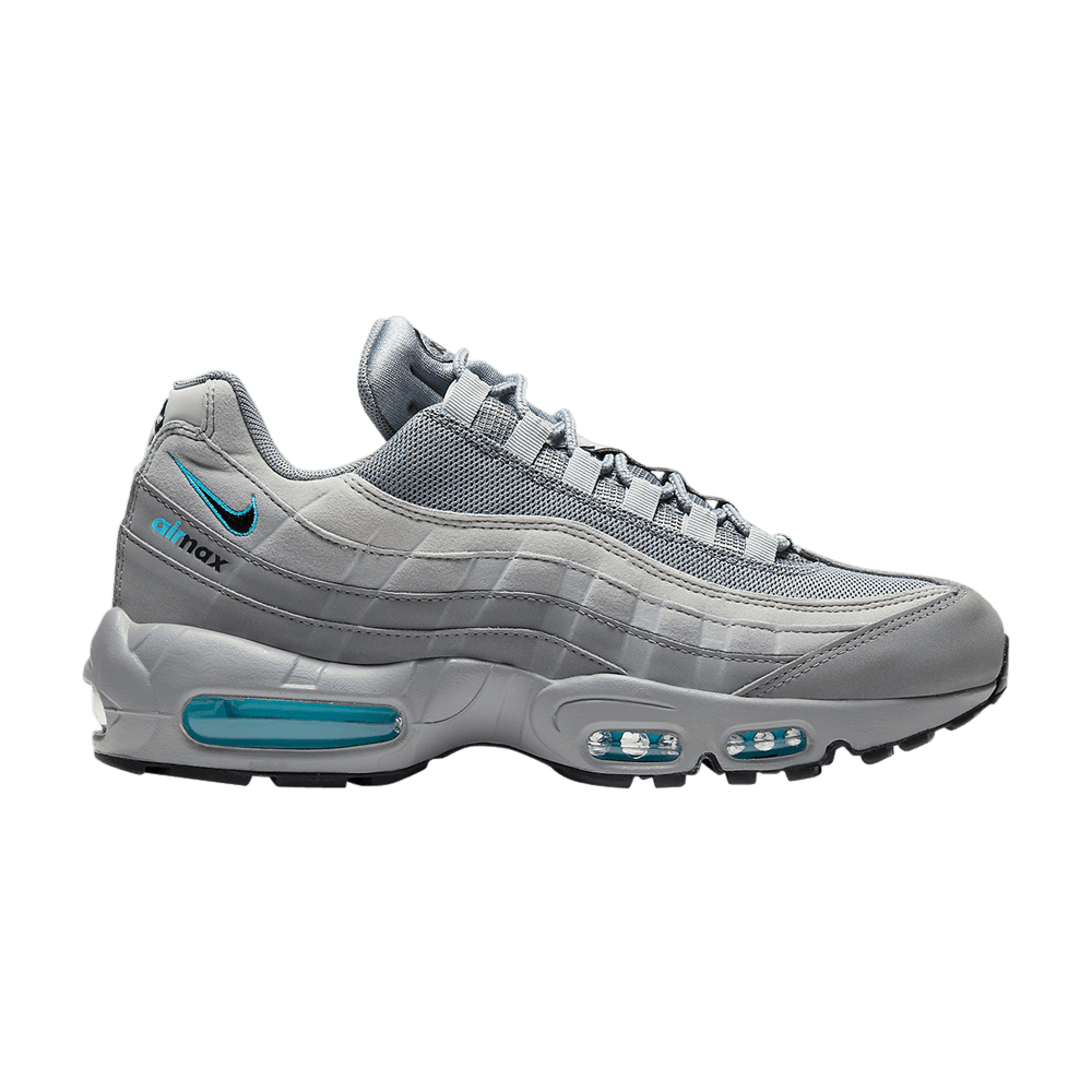 Nike Air Max 95 Retro Logo - Grey Aqua