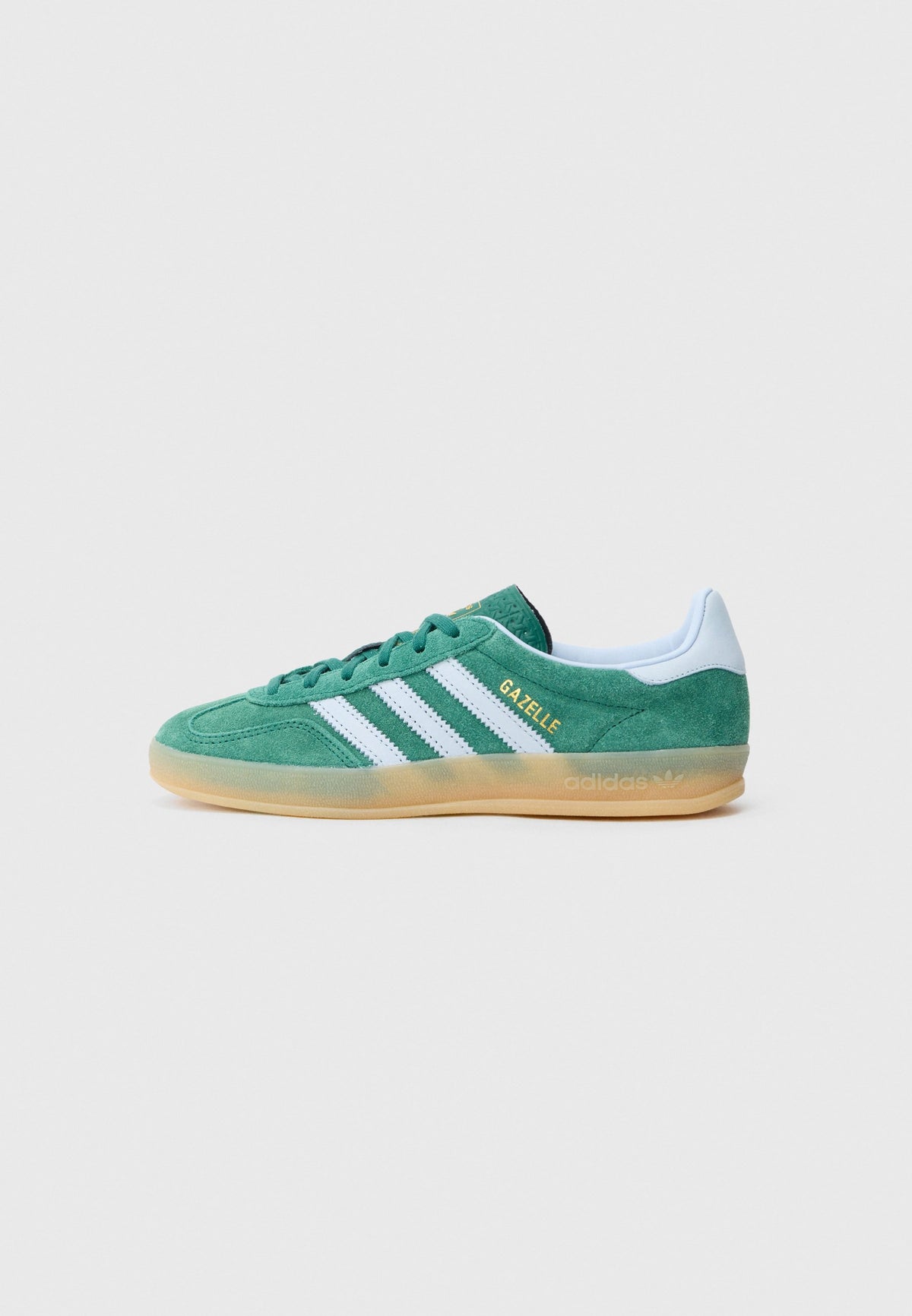 adidas Gazelle Indoor - Collegiate Green / Crystal Sky / Gum
