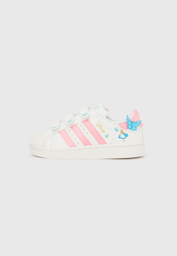 adidas Alice In Wonderland Superstar II - White / Light Pink / Lucid Aquamarine