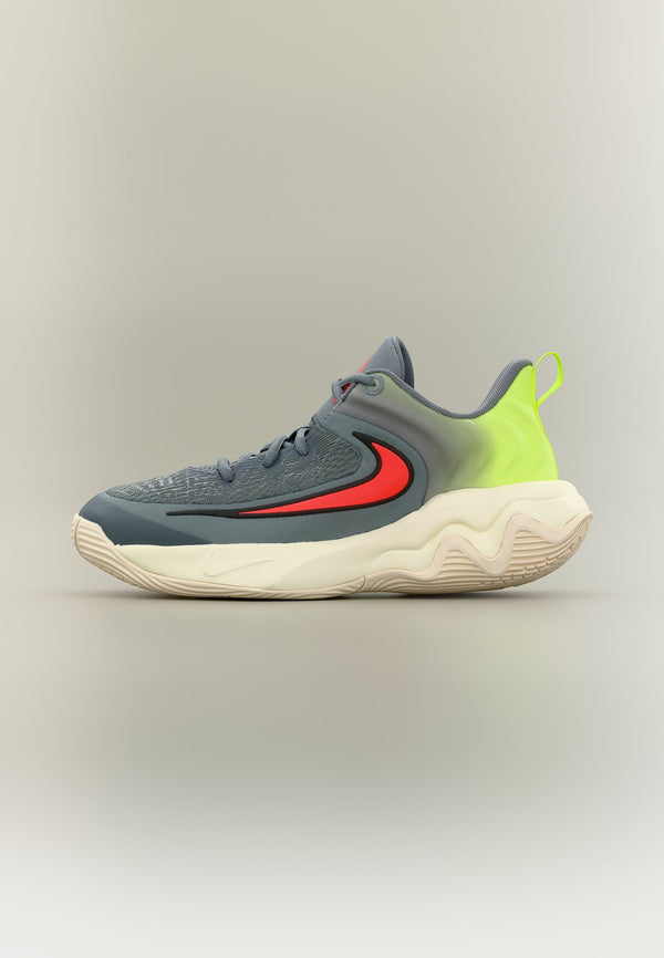 Nike Giannis Immortality 4 - Dark Raisin / Total Crimson / Volt / Sail