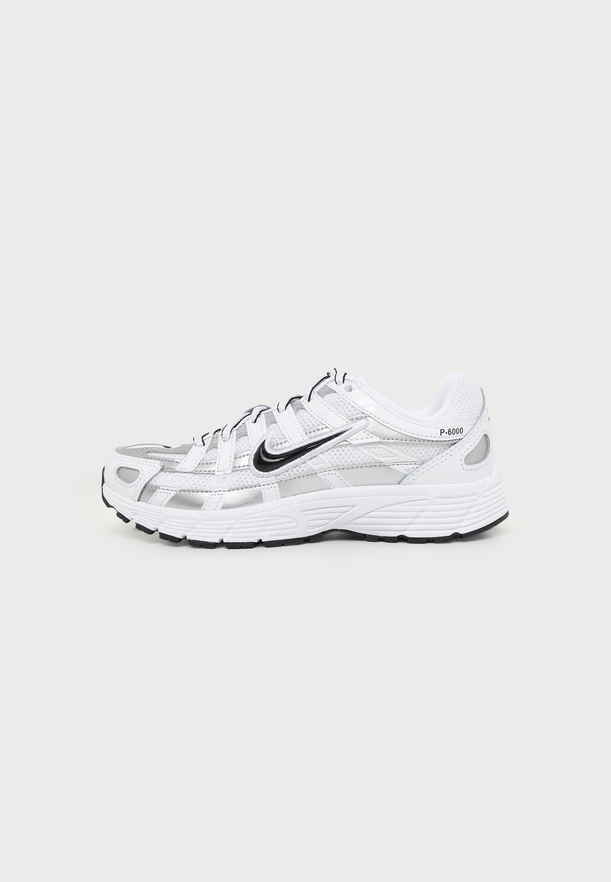 Nike P-6000 SE Tech - White / Black / Metallic Silver