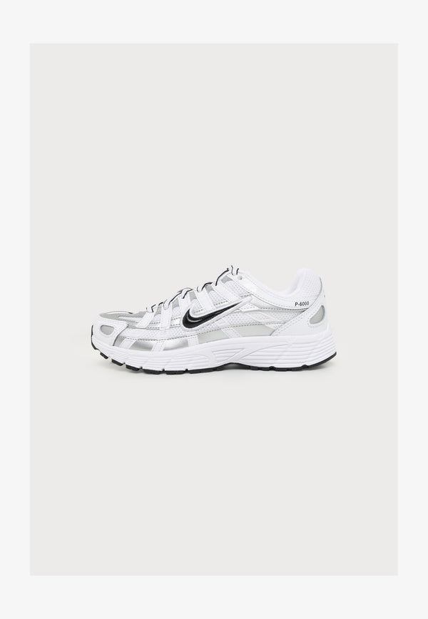 Nike P-6000 SE Tech - White / Black / Metallic Silver