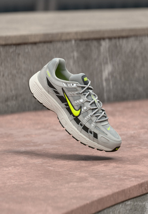 Nike P 6000 Ess+ - Grey Fog / Volt / Dark Smoke Grey / Summit White / Photon Dust / Anthracite