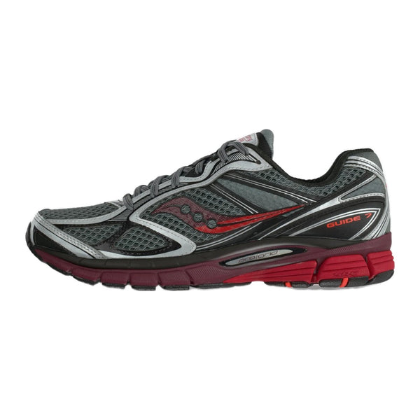 Saucony Progrid Guide 7 - Silver-coloured / Maroon