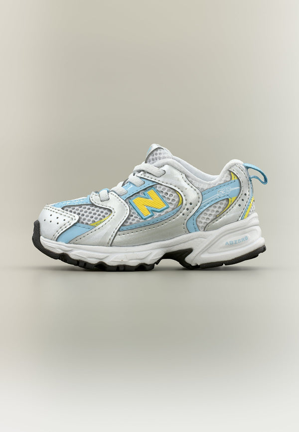 New Balance 530 - Light Silver-coloured Metallic / Cloud Blue
