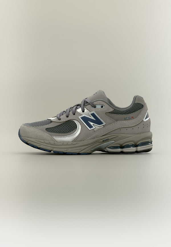 New Balance 2002 - Grey / Metallic Silver-coloured / Natural Indigo
