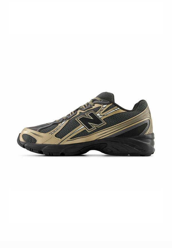 New Balance 740 - Black Black Cement