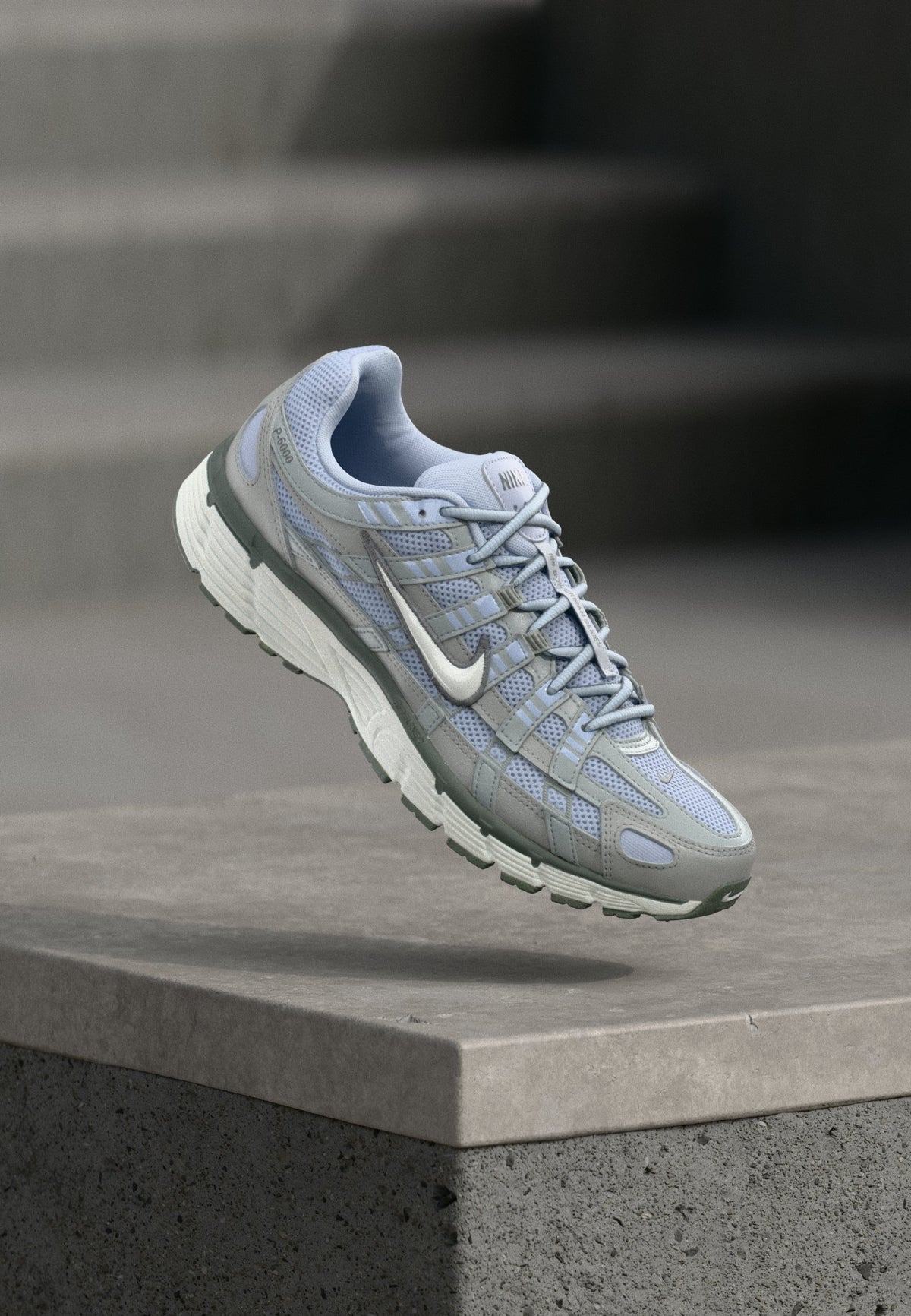 Nike P 6000 - Ghost / Summit White / Light Smoke Grey / Smoke Grey