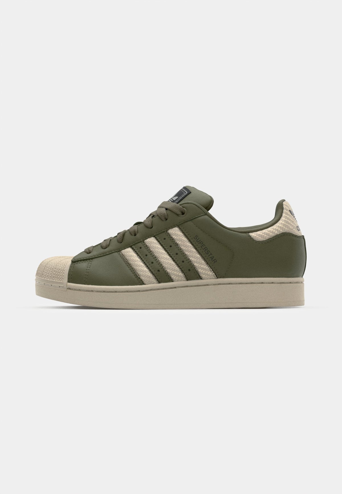 adidas Superstar II - Medium Dark Khaki / Clear Brown / Core Black
