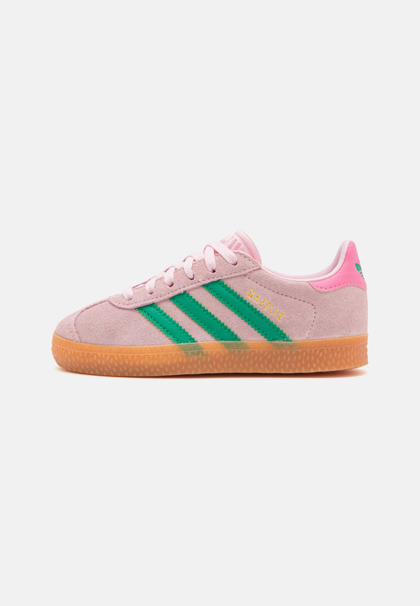 adidas Gazelle - Clear Pink / Court Green / Bliss Pink