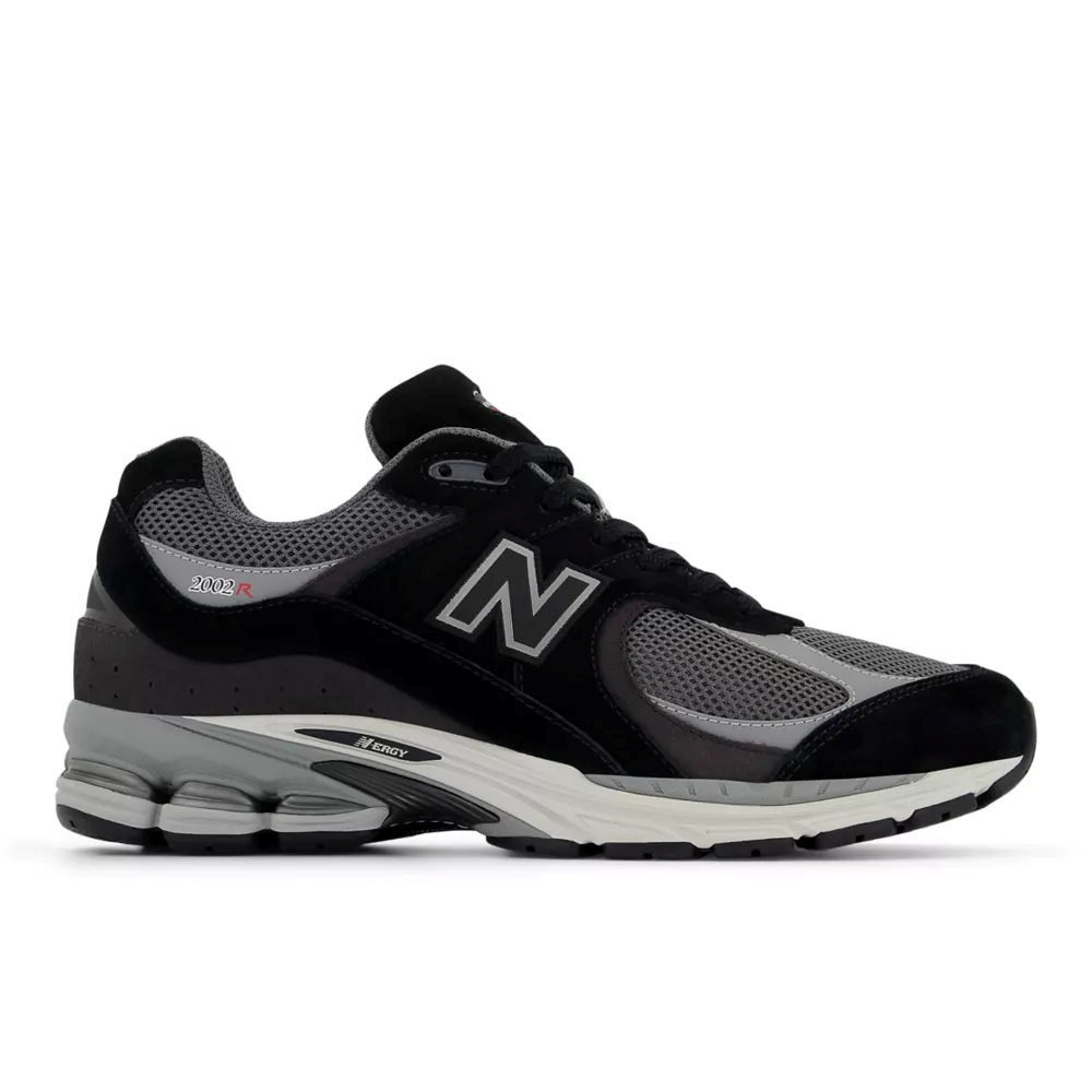 New Balance 2002R - Black Castlerock Grey